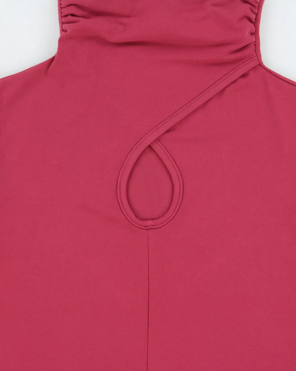 Vintage 2000s Suzy Shier Keyhole High Neck Sleeveless Top - M sold by Rokit product image thumbnail 4