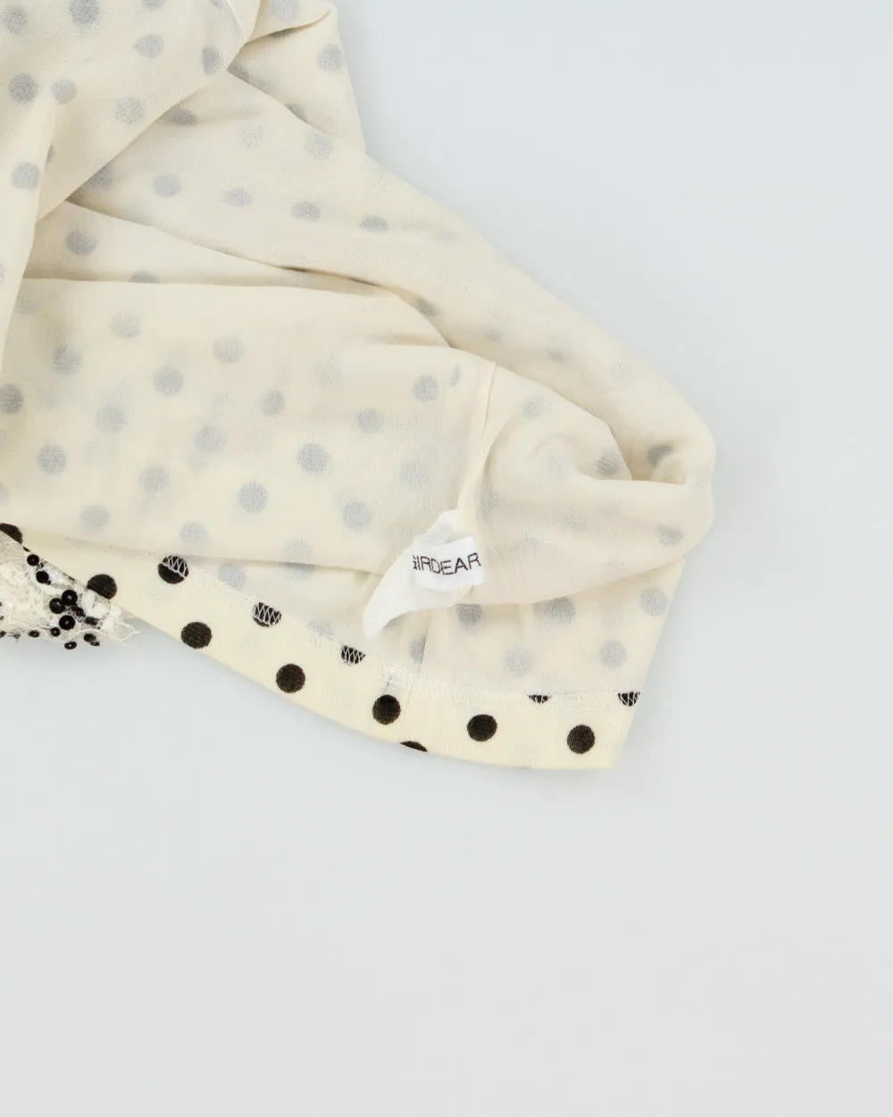 Vintage Y2K 2000s Girdear Polka Dot Double Mesh Beaded Cami - S sold by Rokit product image thumbnail 5