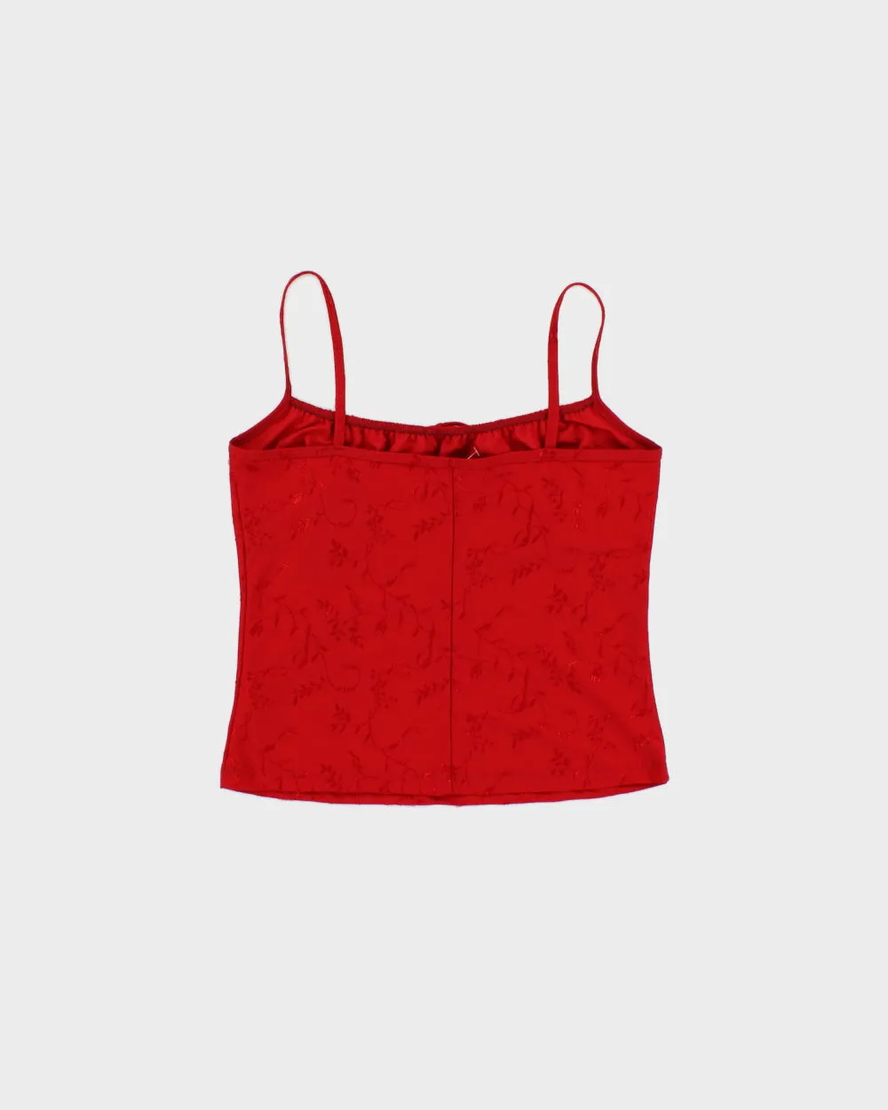 Vintage 1990s Sirens Embroidered Cami Top - S sold by Rokit product image thumbnail 2