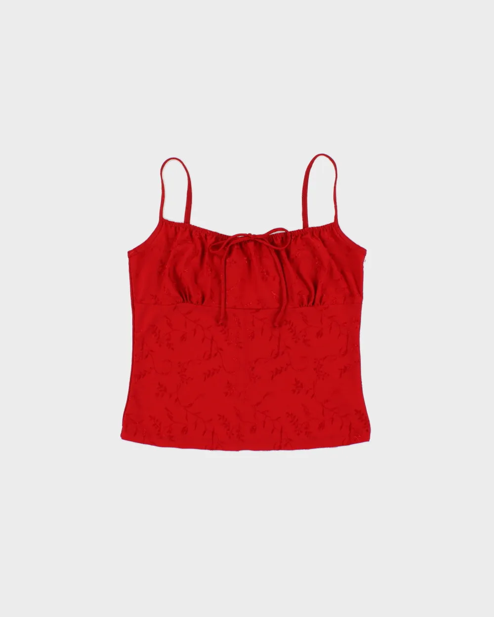 Vintage 1990s Sirens Embroidered Cami Top - S sold by Rokit