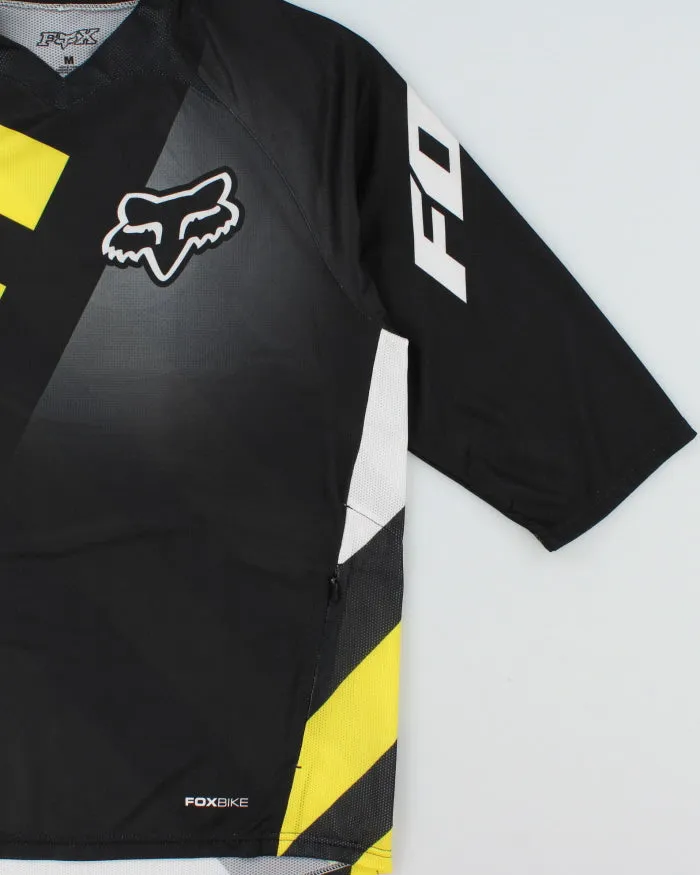 Vintage Fox Bike Covert BMX MTB 3/4 Sleeve Racing Jersey - M sold by Rokit product image thumbnail 3