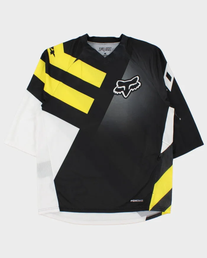 Vintage Fox Bike Covert BMX MTB 3/4 Sleeve Racing Jersey - M sold by Rokit
