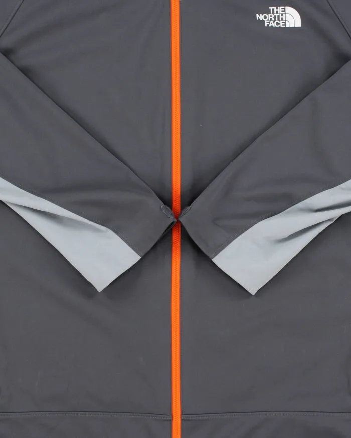 FA18 The North Face Grey Softshell Hooded Windwall Jacket - XXL sold by Rokit product image thumbnail 4