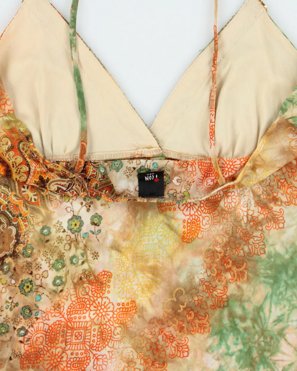 Vintage Y2K 2000s Icon U.S.A Semi Sheer Sequin Detail Cami Top - S sold by Rokit product image thumbnail 5