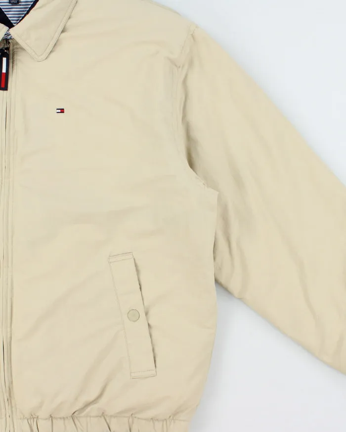 Vintage Tommy Hilfiger Classic Beige Primaloft Puffer Harrington Jacket - XXL sold by Rokit product image thumbnail 3