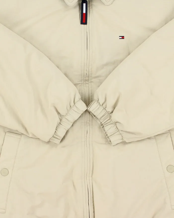 Vintage Tommy Hilfiger Classic Beige Primaloft Puffer Harrington Jacket - XXL sold by Rokit product image thumbnail 4