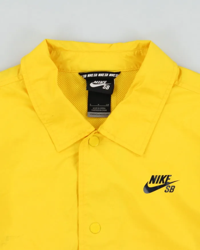 Vintage Nike SB Yellow Softshell Skateboarding Coach Jacket - S sold by Rokit product image thumbnail 5