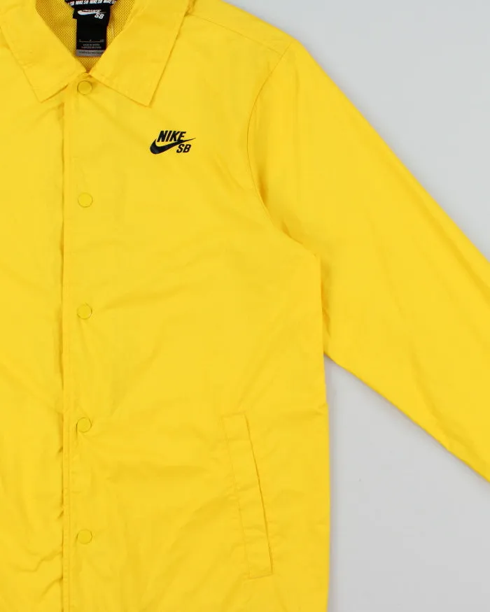 Vintage Nike SB Yellow Softshell Skateboarding Coach Jacket - S sold by Rokit product image thumbnail 3