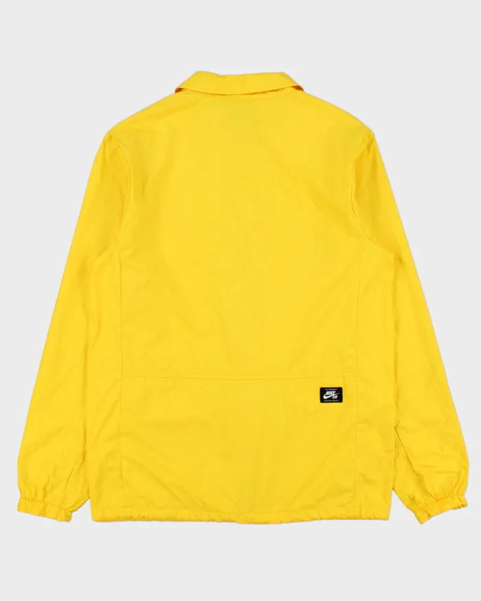 Vintage Nike SB Yellow Softshell Skateboarding Coach Jacket - S sold by Rokit product image thumbnail 2