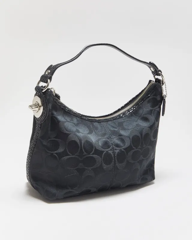 Vintage Y2K 2000s Coach Signature Mini Handbag made by Coach