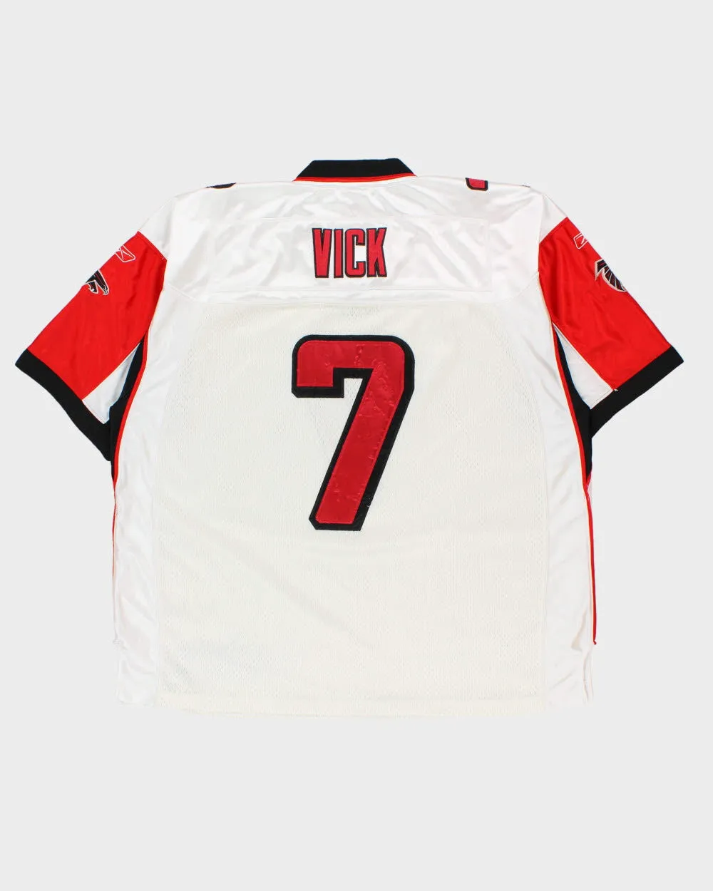 Vintage 2001-02 Reebok Atlanta Falcons Michael Vick #7 NFL Equipment Stitched Away Jersey - XXL sold by Rokit product image thumbnail 2