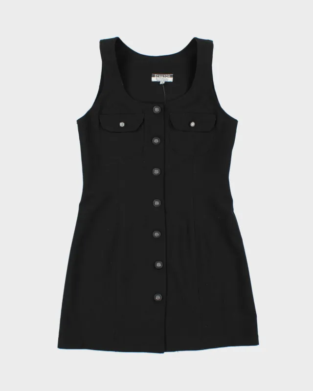 Vintage 1990s Le Chateau Button Through Mini Dress - M made by Rokit