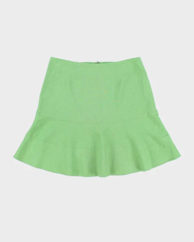 Vintage Sandra Angelozzi Linen Blend Skirt - S made by Rokit