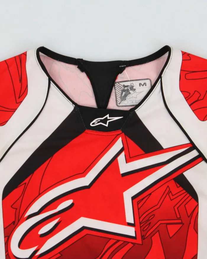 Vintage Y2K 00s Alpinestars MX Motocross Enduro Long Sleeve Racing Jersey - M sold by Rokit product image thumbnail 5