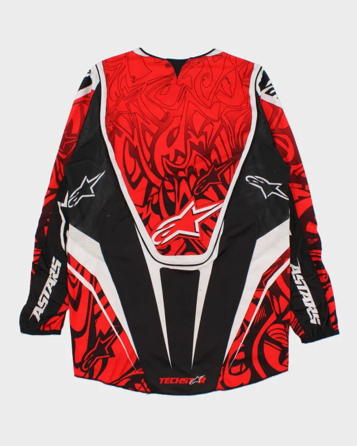 Vintage Y2K 00s Alpinestars MX Motocross Enduro Long Sleeve Racing Jersey - M sold by Rokit product image thumbnail 2