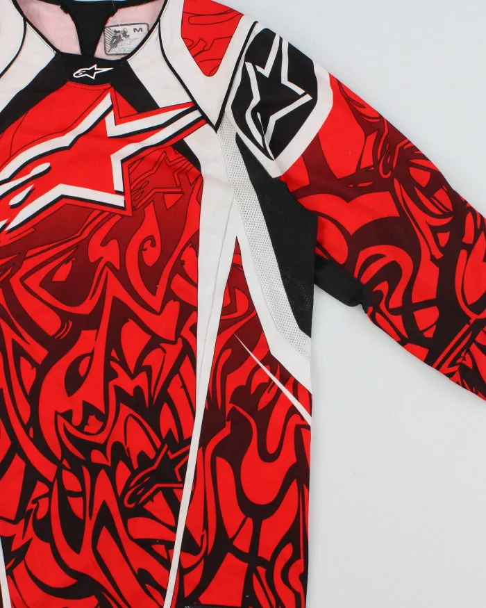Vintage Y2K 00s Alpinestars MX Motocross Enduro Long Sleeve Racing Jersey - M sold by Rokit product image thumbnail 3