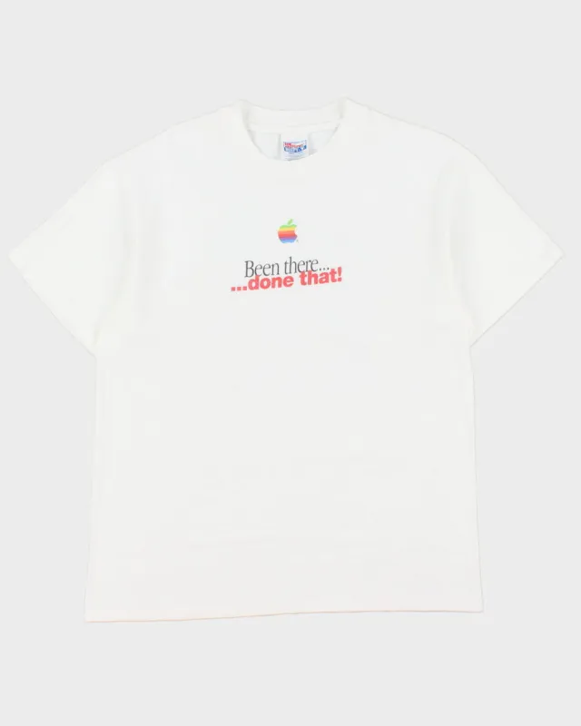 Vintage 1995 Apple Macintosh Hanes Beefy Made In USA Single Stitch T-shirt - L made by Rokit