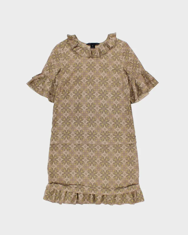 Vintage Marc By Marc Jacobs Ruffle Collar Silk Dress - XS made by Marc Jacobs