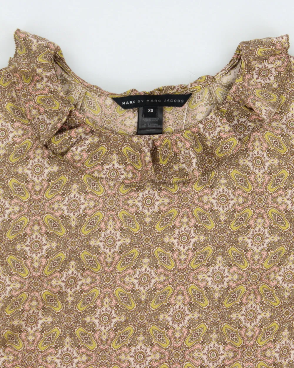 Vintage Marc By Marc Jacobs Ruffle Collar Silk Dress - XS sold by Rokit product image thumbnail 5