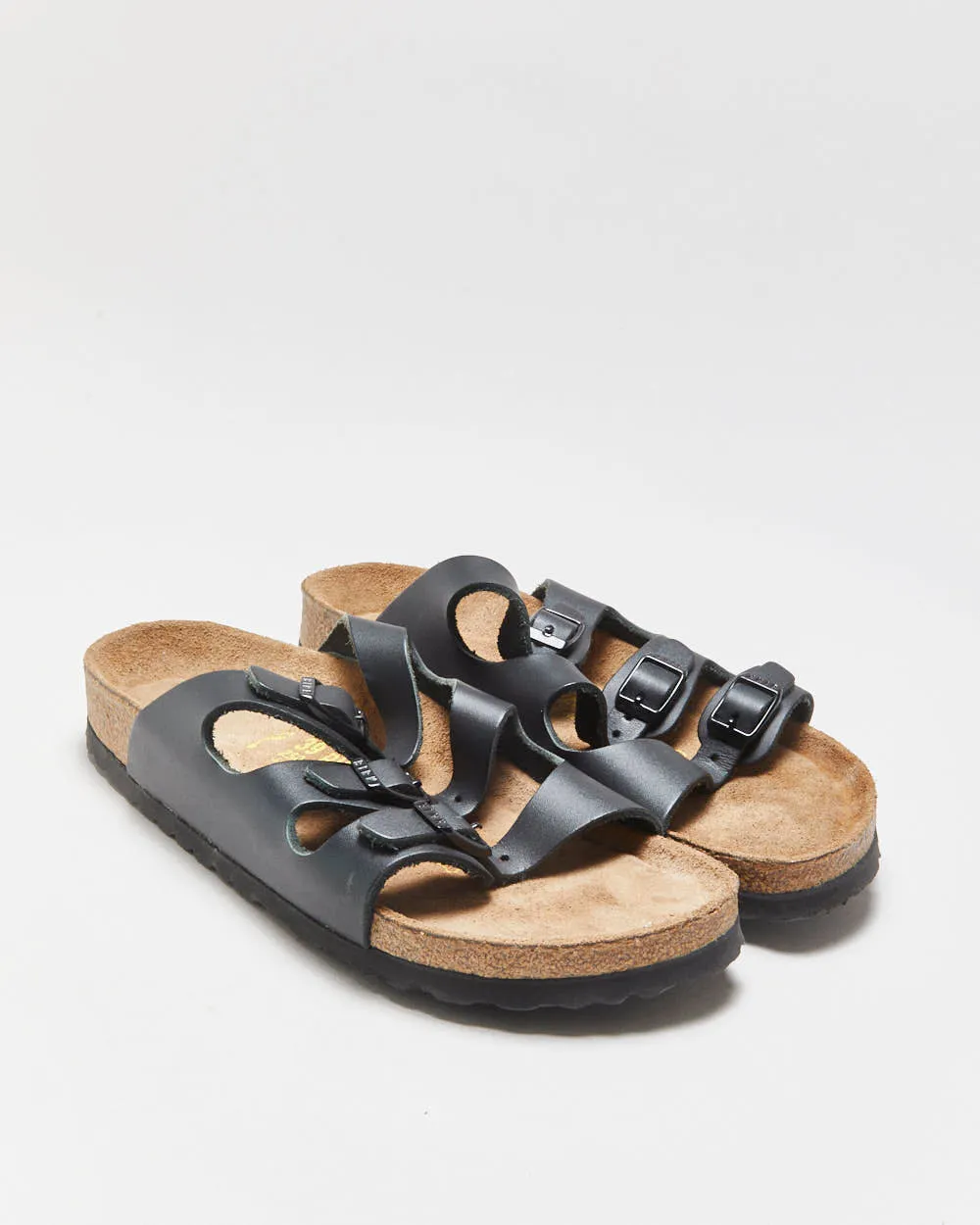 Birkenstock Florida Three-strap Soft Footbed Sandals - UK5.5 sold by Rokit