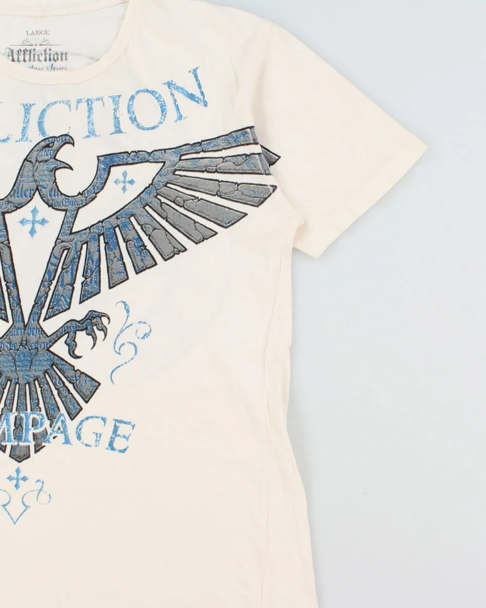 Vintage Y2K 00s Affliction Rampage Quinton Jackson Signature Series T-shirt - L sold by Rokit product image thumbnail 3