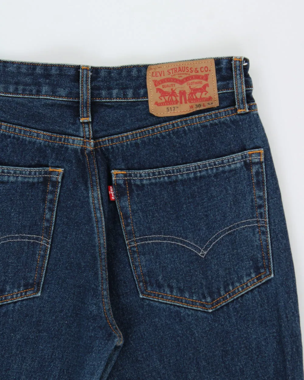 Vintage Levi's 517 Mid Rise Bootcut Jeans - W28 L34 sold by Rokit product image thumbnail 4