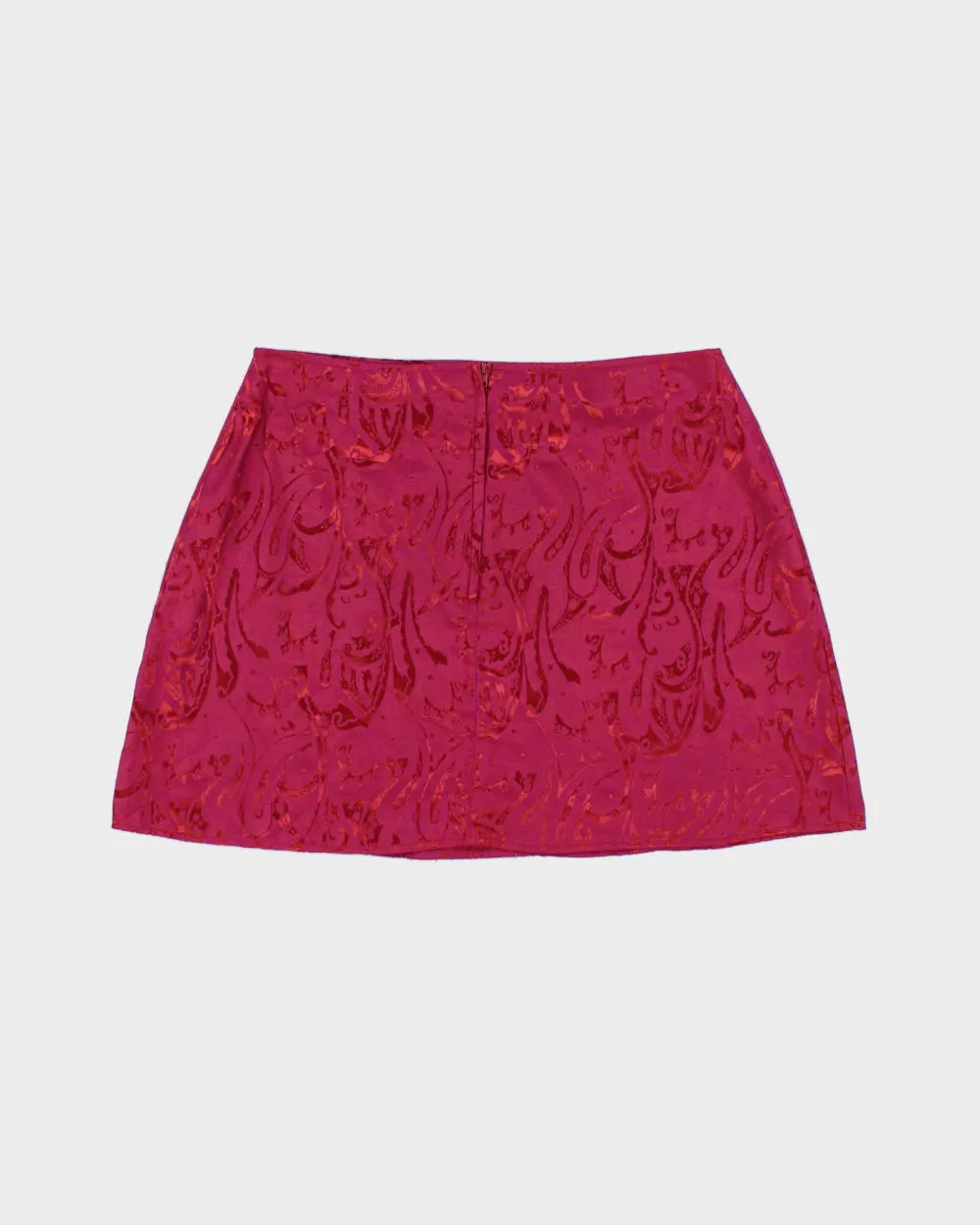 Vintage 1990s La Belle Paisley Pattern Mini Skirt - S sold by Rokit product image thumbnail 2