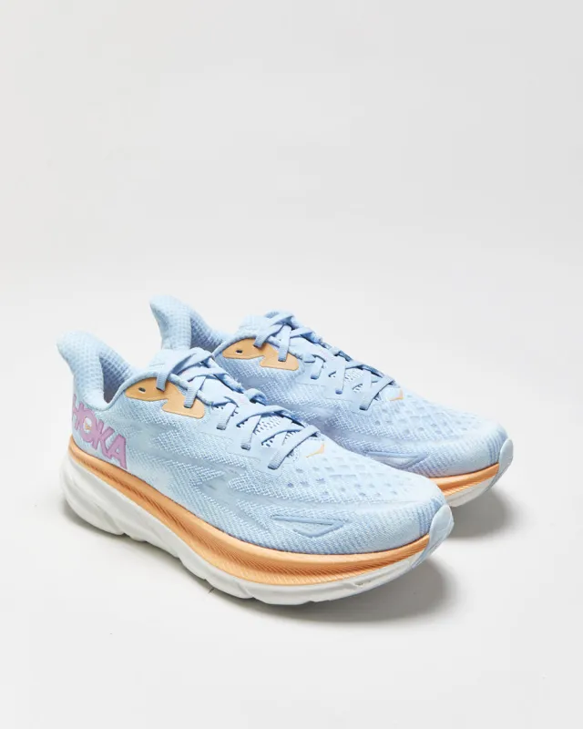 Hoka Clifton 9 'Airy Blue' Road Running Trainers - UK8.5 made by Rokit