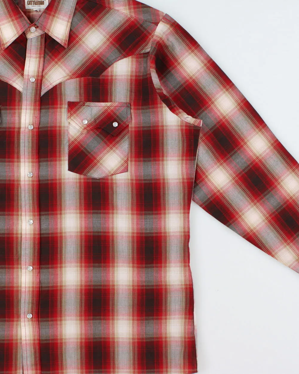 Vintage 1990s Ely Cattleman Checked Western Shirt - L sold by Rokit product image thumbnail 3