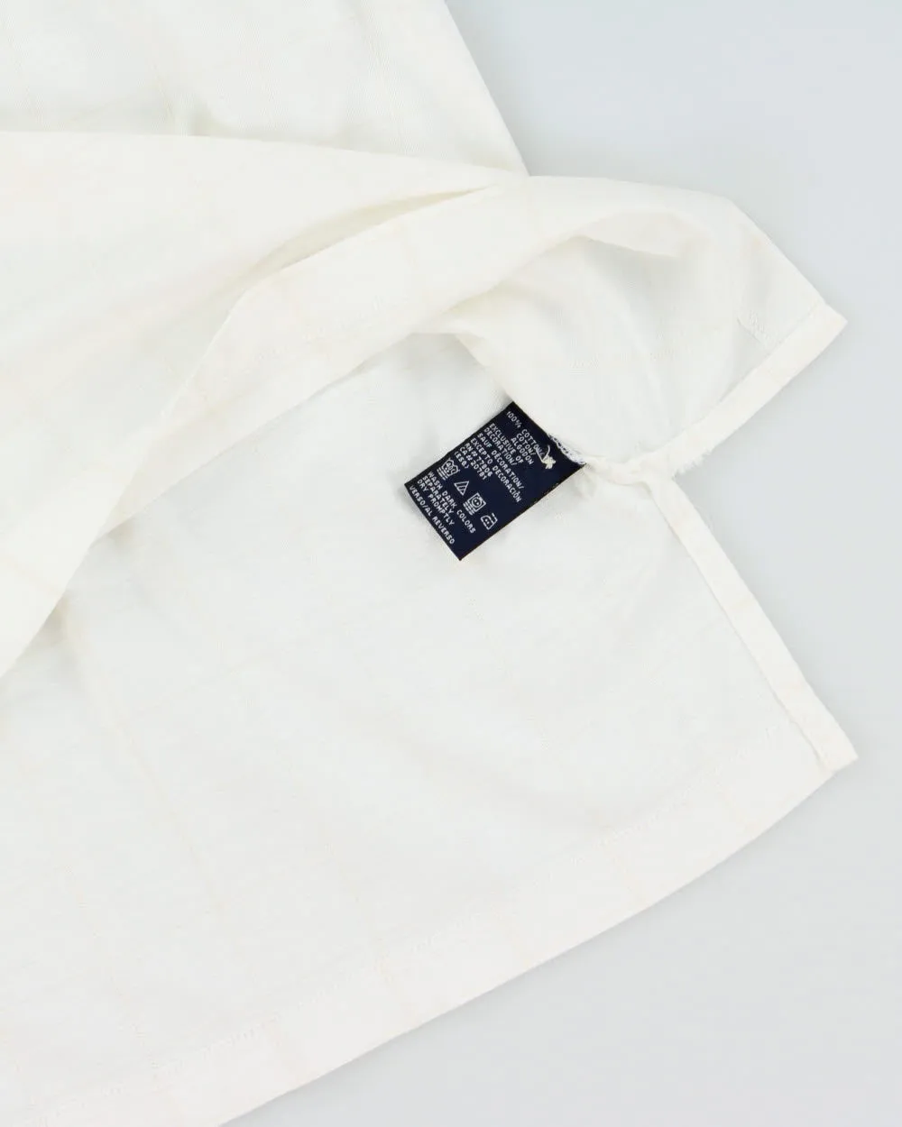 Vintage Y2K 00s Tommy Hilfiger Stitch Check Short Sleeve Crest Polo-Shirt - M sold by Rokit product image thumbnail 5