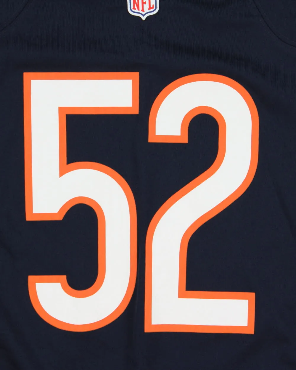 2012-13 Nike Chicago Bears GSH Khalil Mack #52 NFL On Field Home Jersey - L sold by Rokit product image thumbnail 4