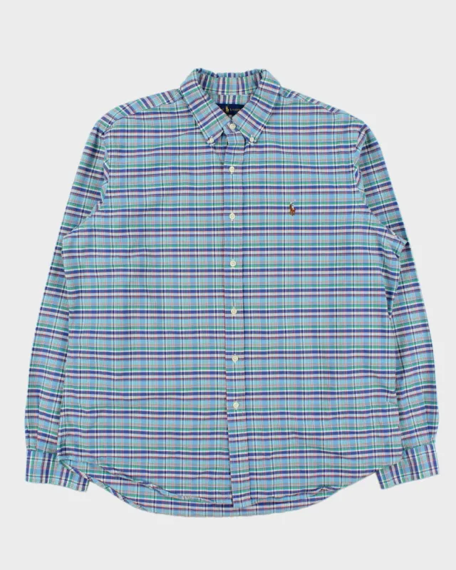 Vintage Ralph Lauren Tartan Plaid Classic Fit Long Sleeve Shirt - XL made by Ralph Lauren