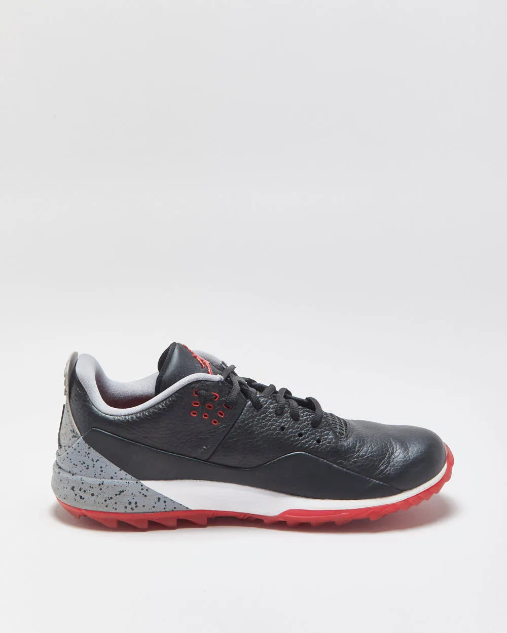 2021 Nike Air Jordan ADG 3 Bred 'Black Fire/Cement Grey' Golf Shoes - UK9 sold by Rokit product image thumbnail 2