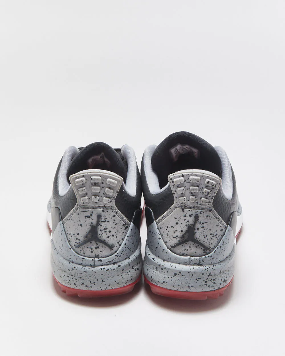 2021 Nike Air Jordan ADG 3 Bred 'Black Fire/Cement Grey' Golf Shoes - UK9 sold by Rokit product image thumbnail 4