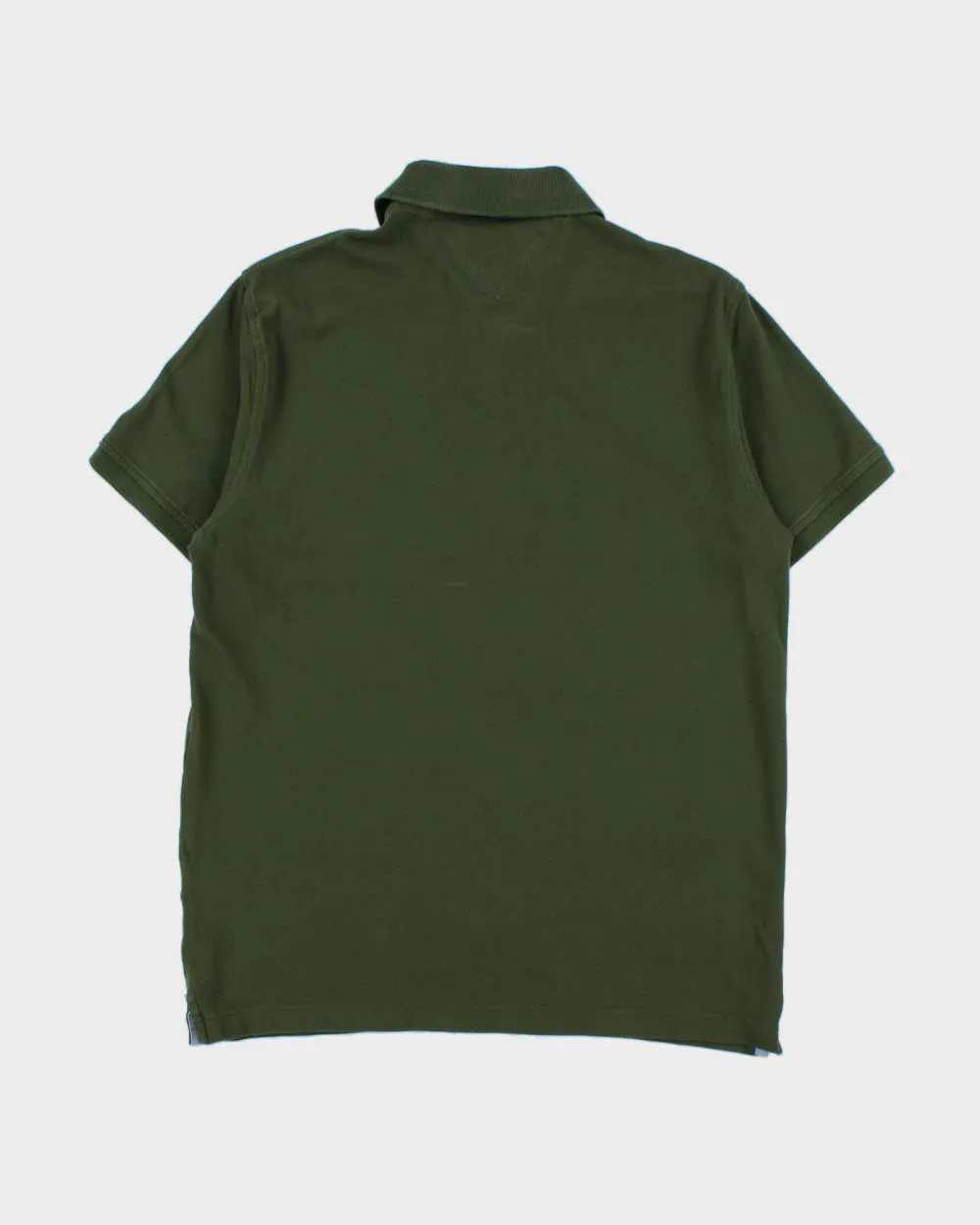 Vintage Tommy Hilfiger Striped Slim Fit Short Sleeve Polo-Shirt - L sold by Rokit product image thumbnail 2