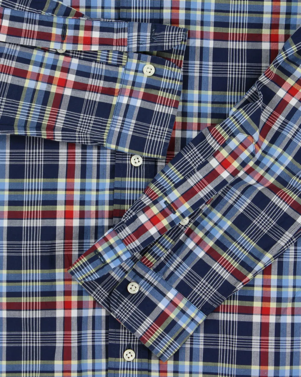 Vintage Y2K 00s Ralph Lauren Tartan Plaid Custom Fit Long Sleeve Shirt - M sold by Rokit product image thumbnail 5
