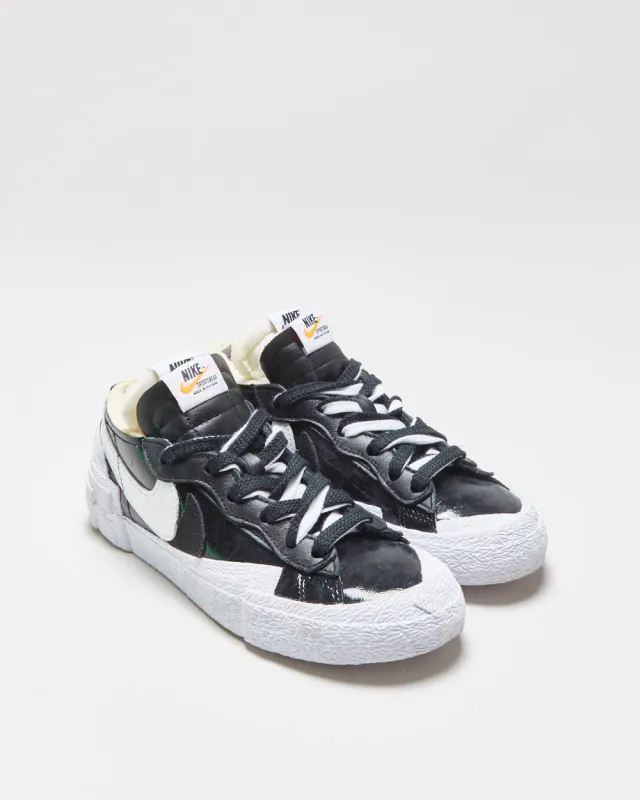 2021 Nike x Sacai Blazer Low Patent Trainers - UK4 made by Nike