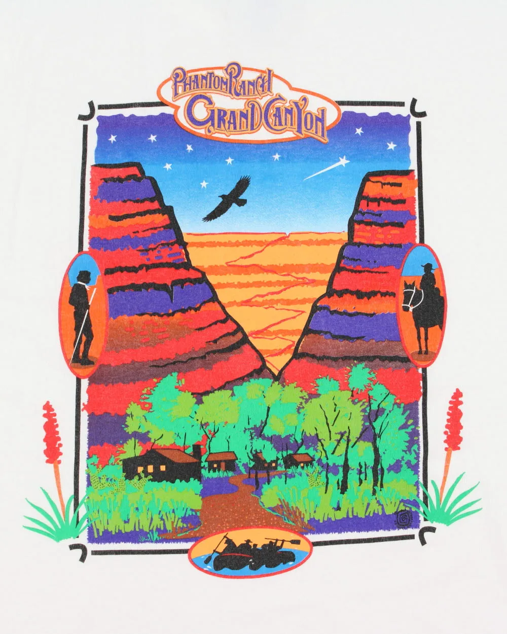 Vintage 1990s Phantom Ranch Grand Canyon Gildan Heavyweight T-shirt - XL sold by Rokit product image thumbnail 5