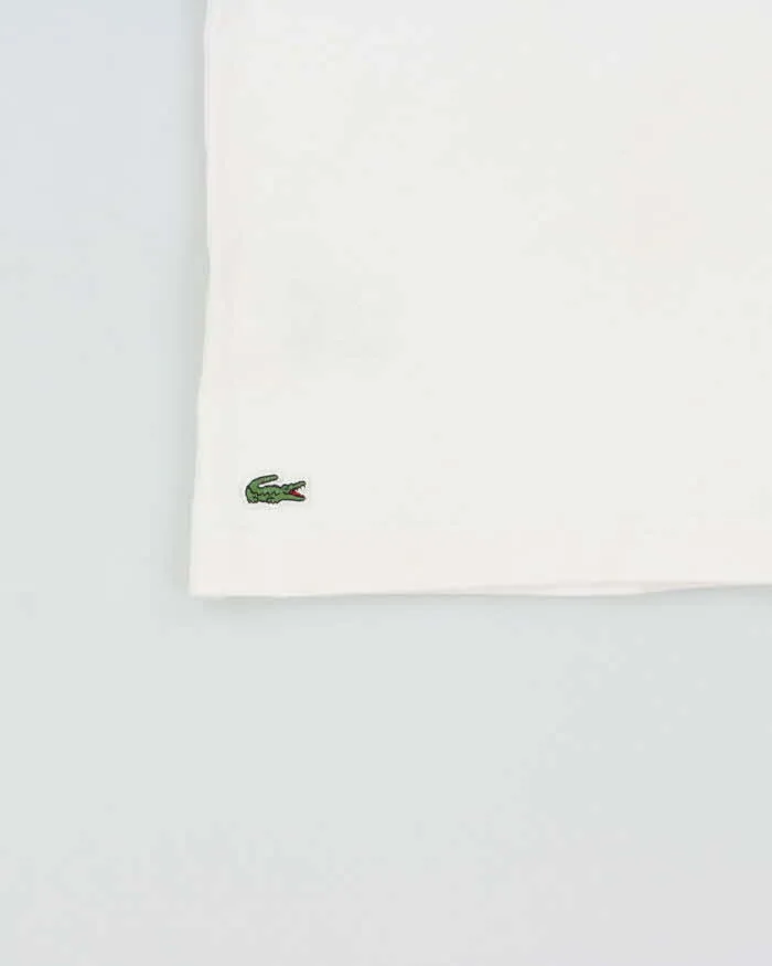 Vintage Lacoste Heavyweight Striped Split Seam Crewneck T-Shirt - M sold by Rokit product image thumbnail 4