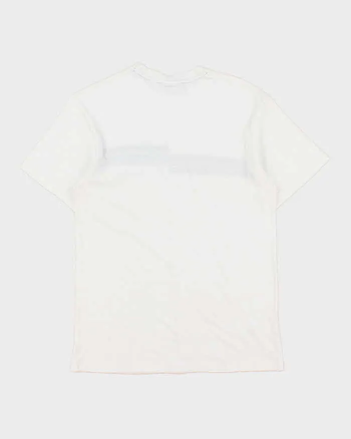 Vintage Lacoste Heavyweight Striped Split Seam Crewneck T-Shirt - M sold by Rokit product image thumbnail 2