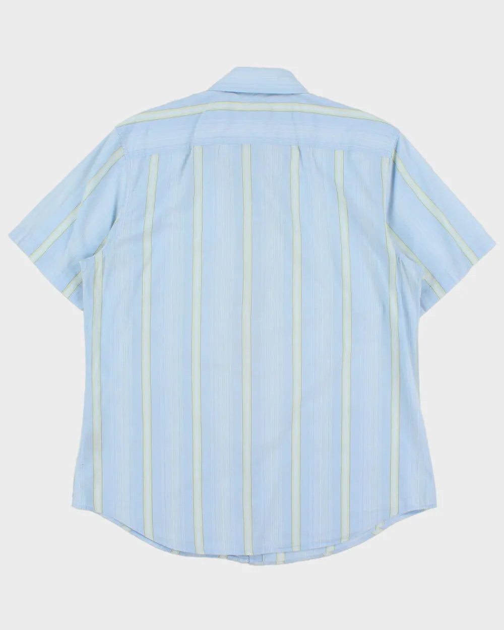 Vintage 2000s Calvin Klein Jeans Striped Short Sleeve Shirt - L sold by Rokit product image thumbnail 2