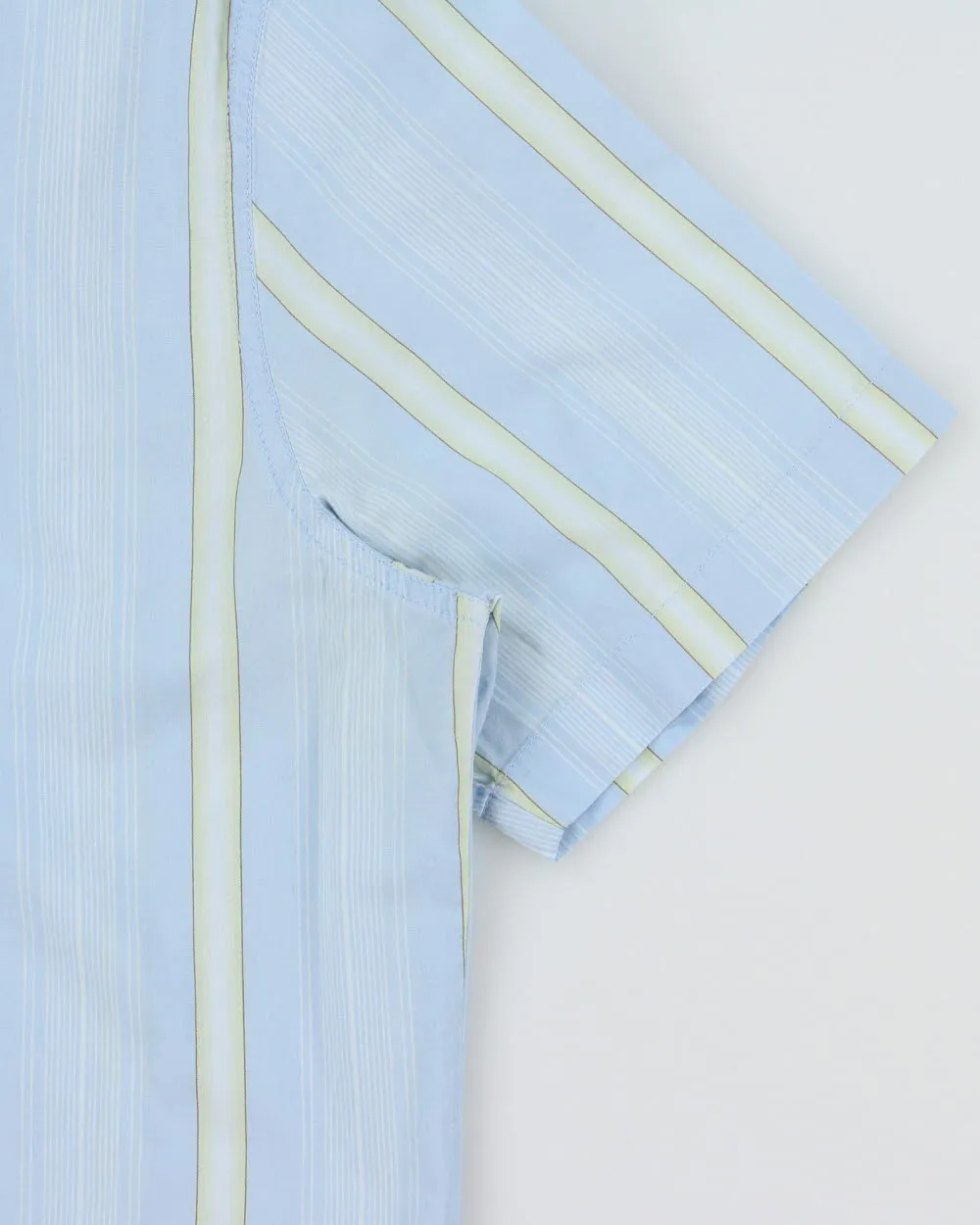 Vintage 2000s Calvin Klein Jeans Striped Short Sleeve Shirt - L sold by Rokit product image thumbnail 4