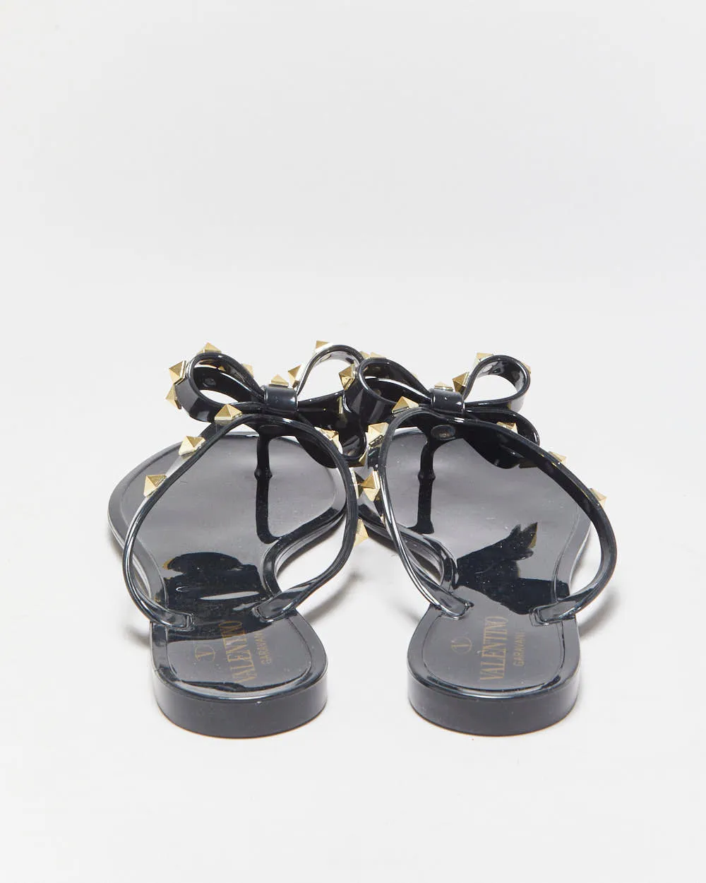 Valentino Garavani Rockstud Rubber Jelly Flipflops - UK6 sold by Rokit product image thumbnail 4