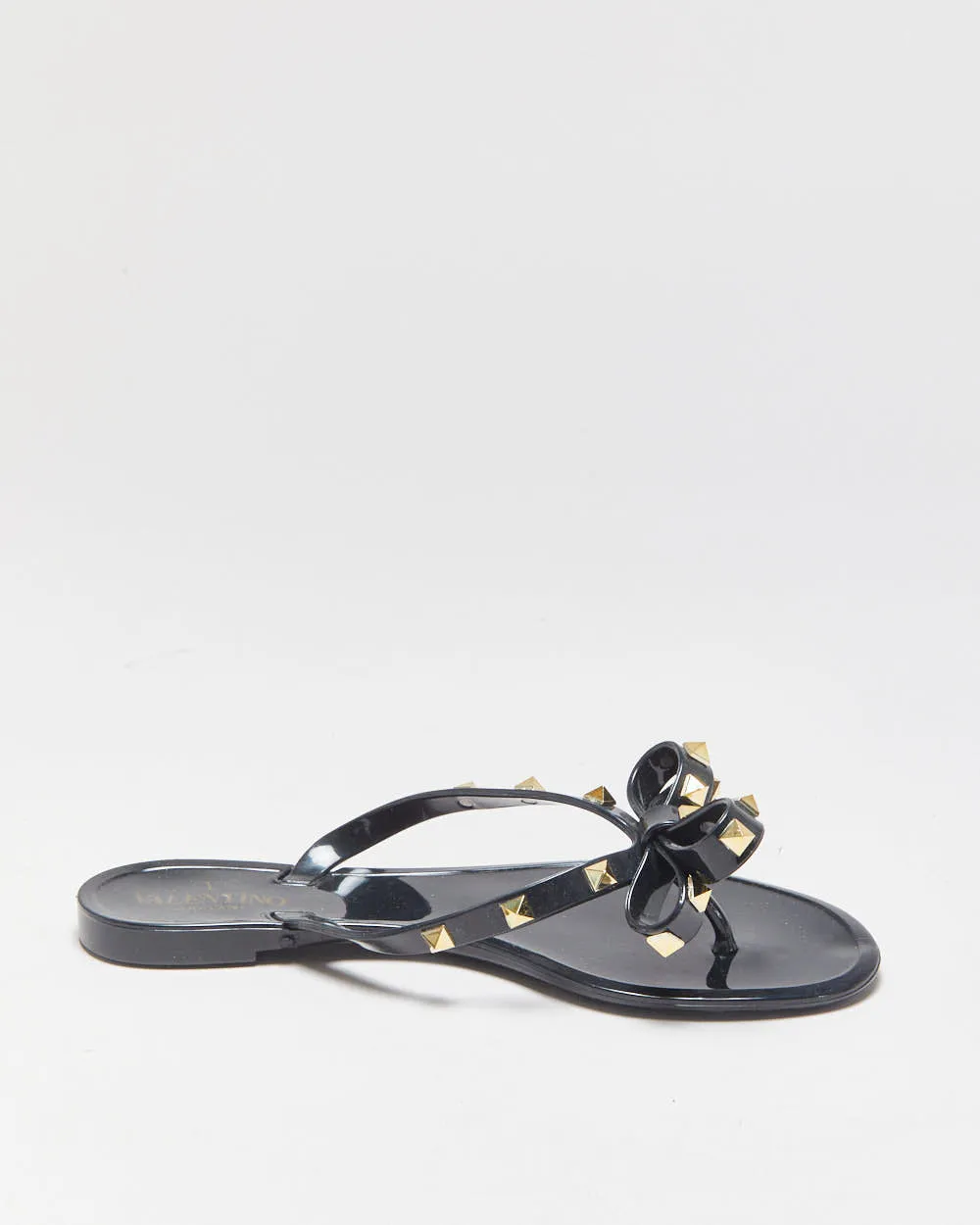 Valentino Garavani Rockstud Rubber Jelly Flipflops - UK6 sold by Rokit product image thumbnail 2