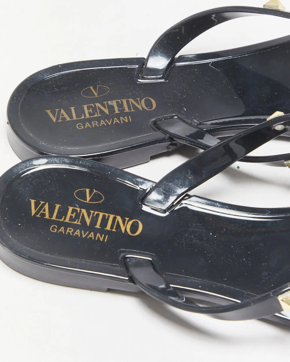 Valentino Garavani Rockstud Rubber Jelly Flipflops - UK6 sold by Rokit product image thumbnail 5
