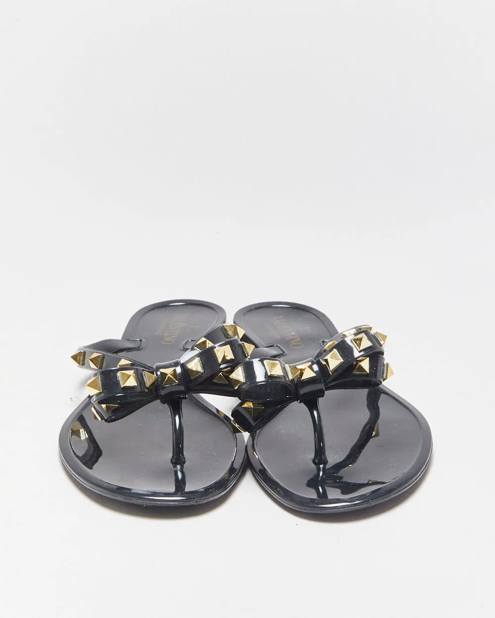 Valentino Garavani Rockstud Rubber Jelly Flipflops - UK6 sold by Rokit product image thumbnail 3