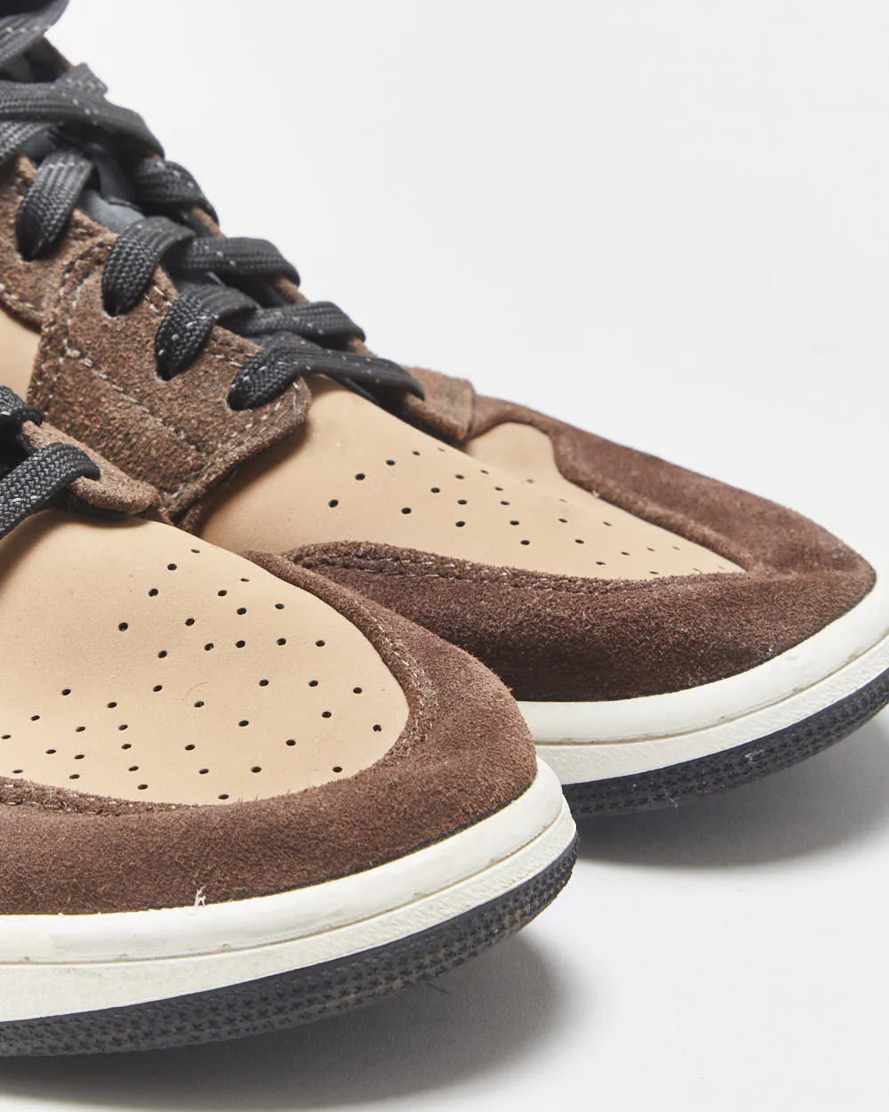 2023 Nike Air Jordan 1 Mid SE 'Dark Chocolate/Mocha' Trainers - UK10 sold by Rokit product image thumbnail 5
