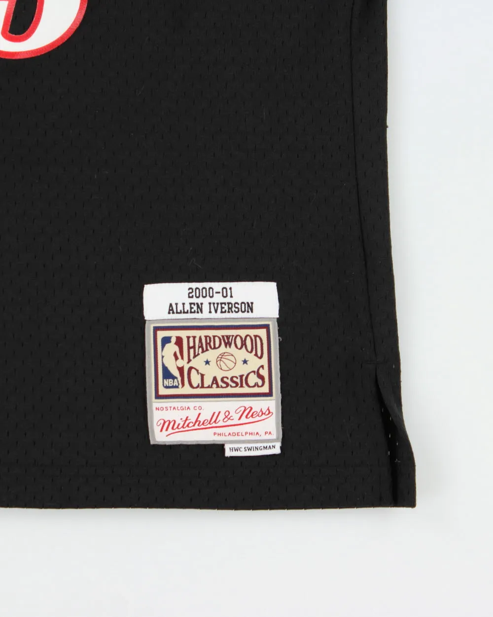 Vintage Mitchell & Ness Hardwood Classics 2000-01 Philadelphia 76ers Allen Iverson NBA Swingman Home Jersey - M sold by Rokit product image thumbnail 4