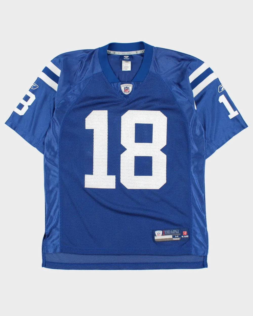 Vintage 2008-09 Reebok Indianapolis Colts Peyton Manning #18 NFL Equipment Home Jersey - L sold by Rokit