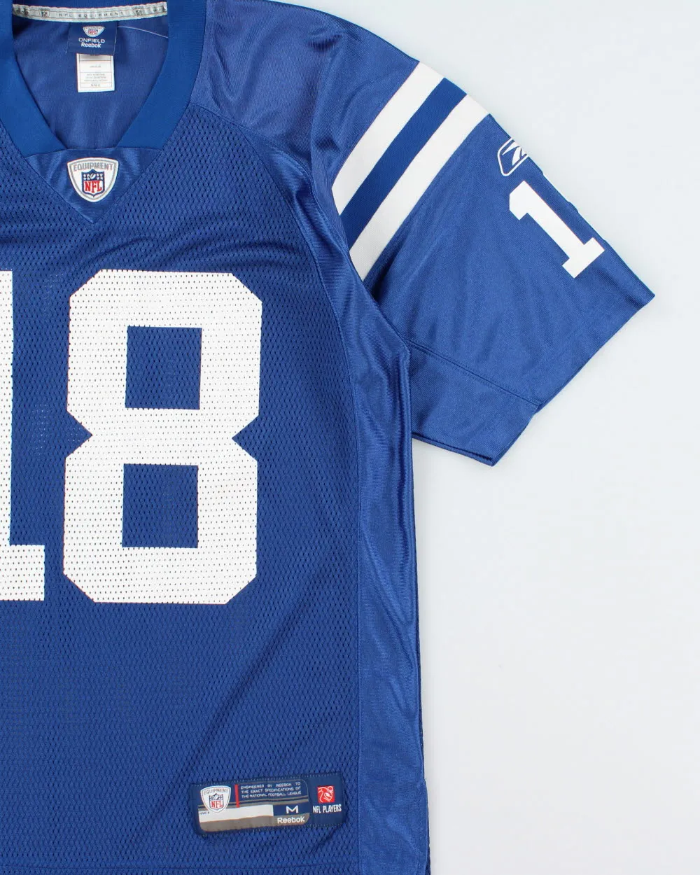 Vintage 2008-09 Reebok Indianapolis Colts Peyton Manning #18 NFL Equipment Home Jersey - L sold by Rokit product image thumbnail 3